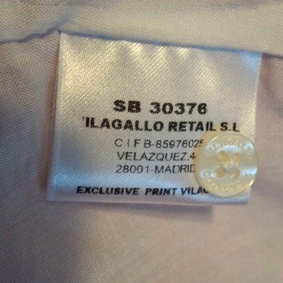 Vilagallo pink and orange tropical floral short sleeve tiered maxi dress L - Picture 7 of 8